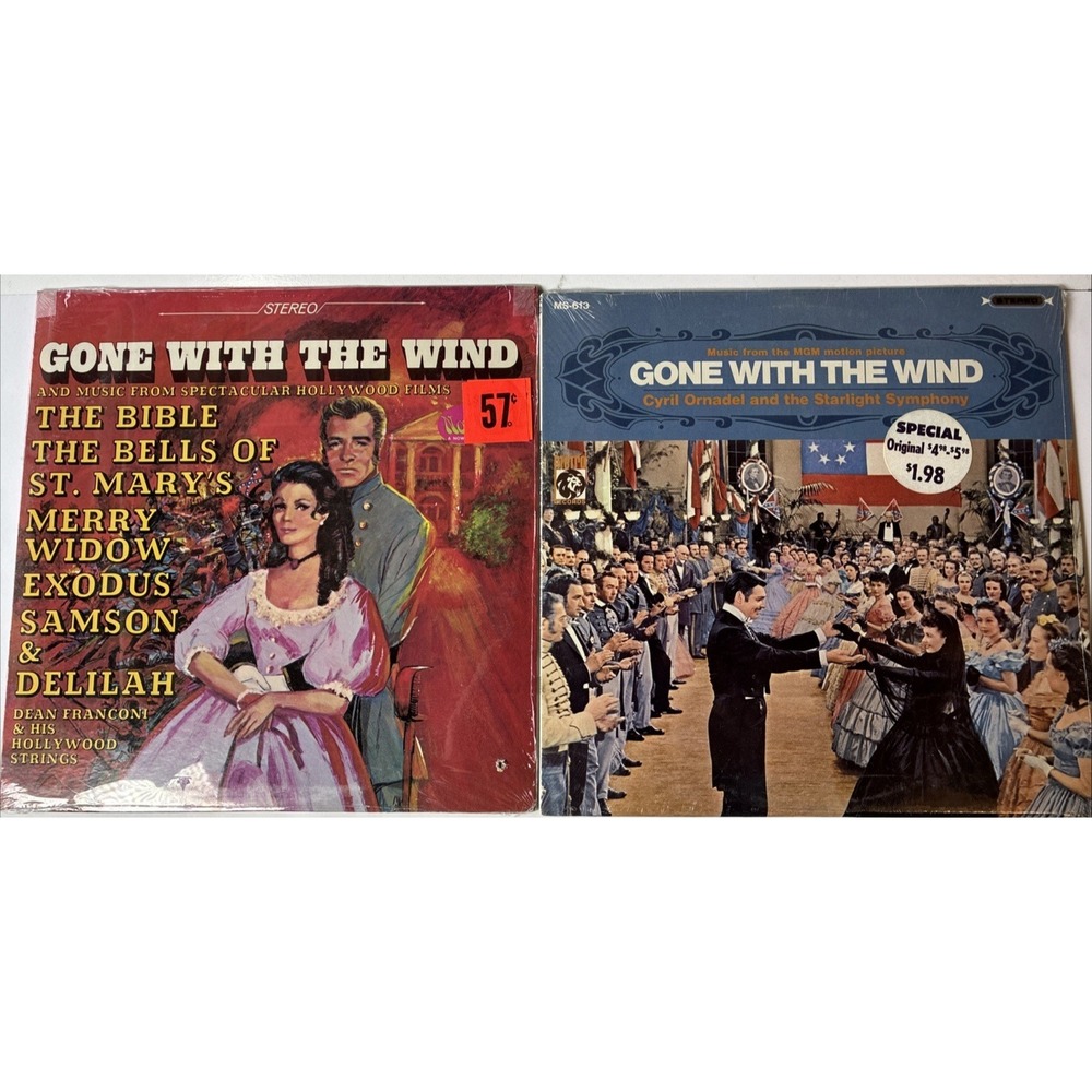 Sealed! Set of 2 Gone With the Wind Collection (L35)